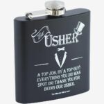 The Usher Hip Flask