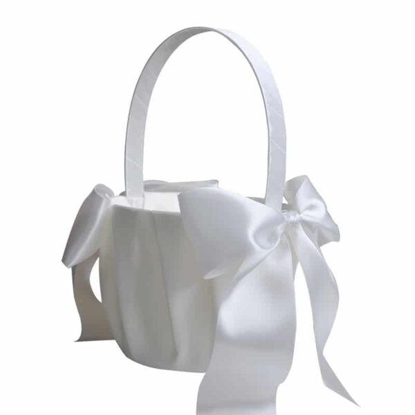 Bow - Flower Girl Basket