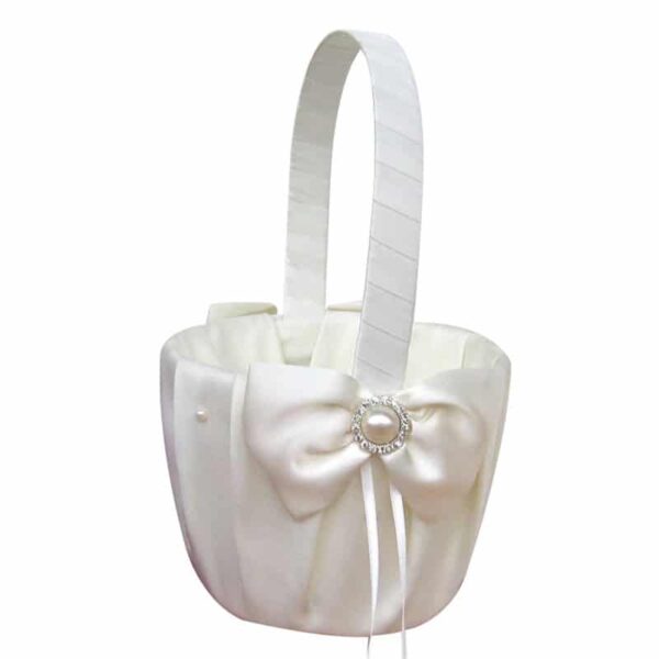 Pearl - Flower Girl Basket