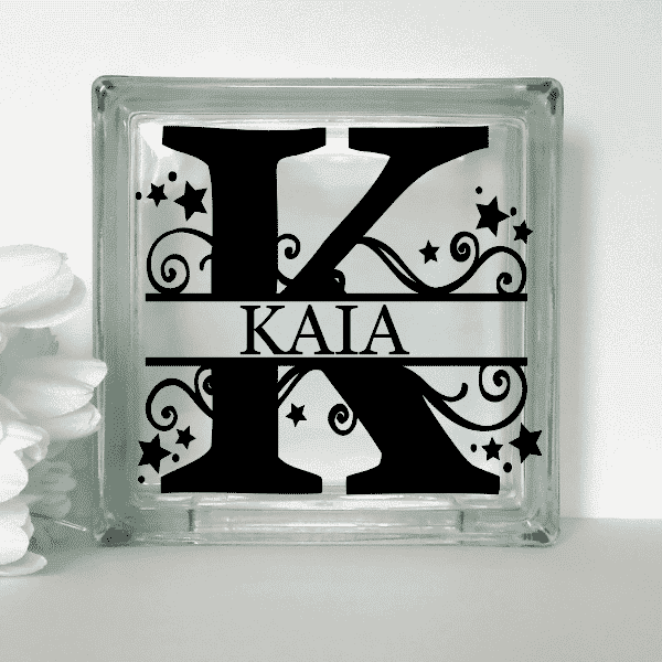 Initial - Glass Block