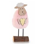 Pink Sheep With A Decorative Heart