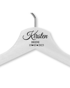 Kirsten's White Wood Hanger - Adult