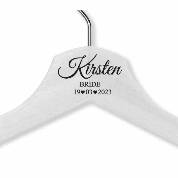 Kirsten's White Wood Hanger - Adult