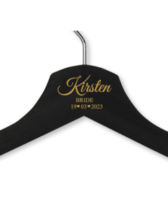 Kirsten's Black Wood Hanger - Child