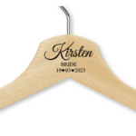 Kirsten's Natural Wood Hanger - Adult