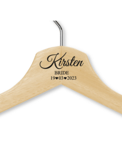 Kirsten's Natural Wood Hanger - Adult