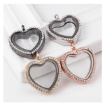 Bouquet Photo Charm - Heart