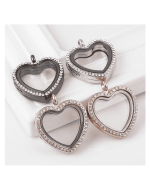 Bouquet Photo Charm - Heart
