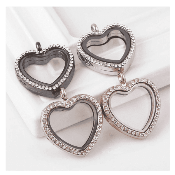 Bouquet Photo Charm - Heart