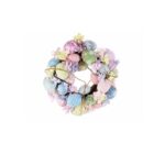 Easter Wreath In Dainty Pastel Colours