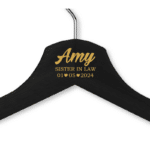 Amy's Black Wood Hanger - Child