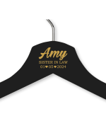 Amy's Black Wood Hanger - Child