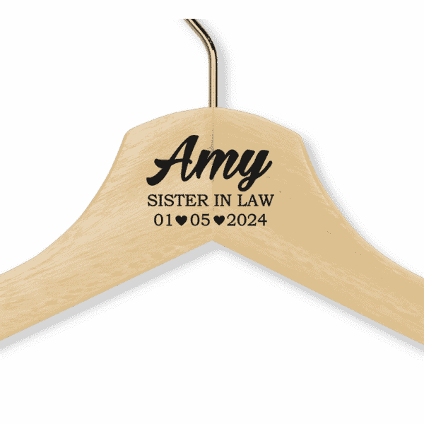 Amy's Natural Wood Hanger - Adult