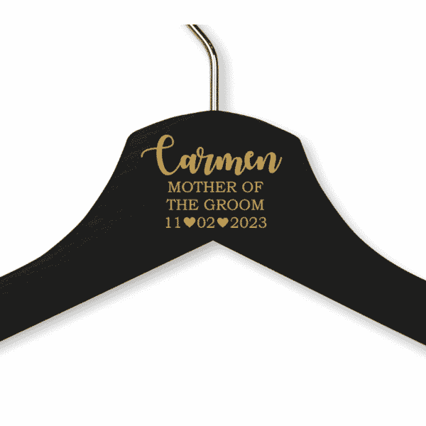 Carmen's Black Wood Hanger - Child
