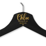Chloe's Black Wood Hanger - Child