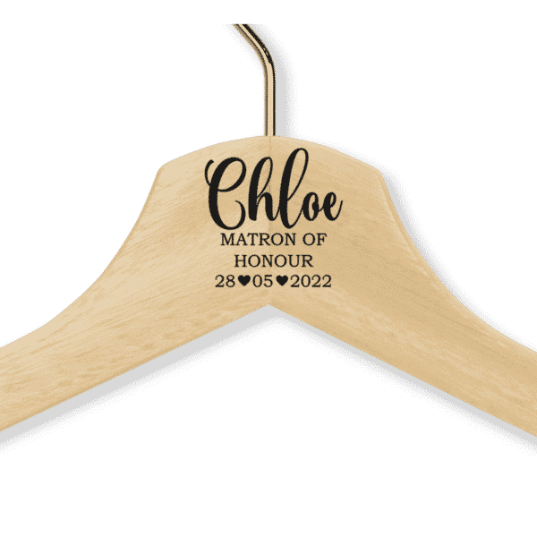 Chloe's Natural Wood Hanger - Adult
