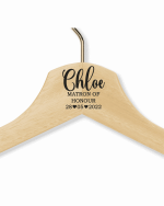 Chloe's Natural Wood Hanger - Child