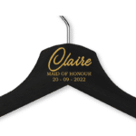 Claire's Black Wood Hanger - Child