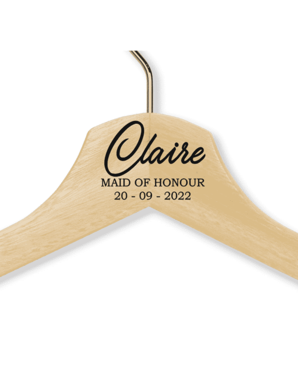 Claire's Natural Wood Hanger - Child