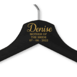 Denise's Black Wood Hanger - Child