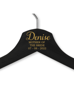 Denise's Black Wood Hanger - Child