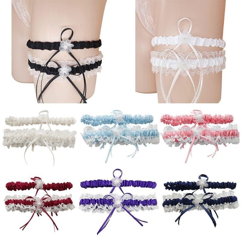e365d83819ebba9b7a0f5ecd33fb3548.jpg Wedding Bridal Garter - Set of 2 - Image 1