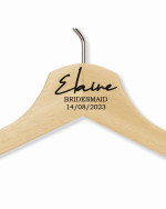 Elaine's Natural Wood Hanger - Adult