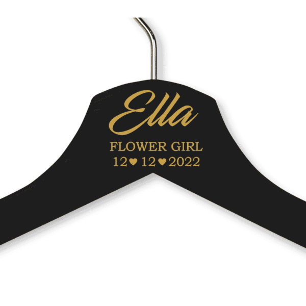 Ella's Black Wood Hanger - Child