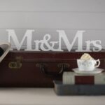 Mr & Mrs Wooden Sign