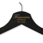 Francesca's Black Wood Hanger - Child