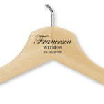 Francesca's Natural Wood Hanger - Adult