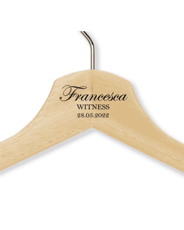 Francesca's Natural Wood Hanger - Child