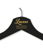 Leanne's Black Wood Hanger - Child