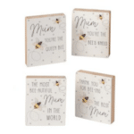 Mum Bee Inspired Wooden Blocks