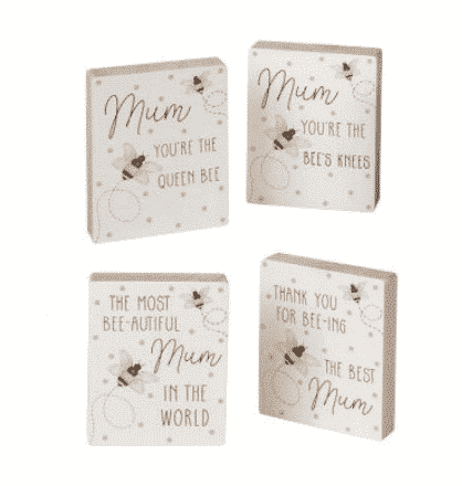 Mum Bee Inspired Wooden Blocks