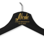 Nicole's Black Wood Hanger - Child
