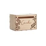 Natural Wooden - Card Gift Box