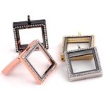 Bouquet Photo Charm - Square