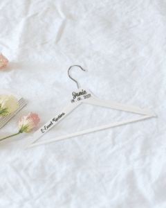 L-Ewwel Tqarbina - White Personalised Hanger