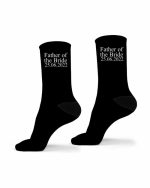 Personalised Socks - Black - Image 2