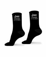 Personalised Socks - Black - Image 3