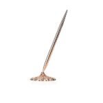 Rose Gold Pen with Base
