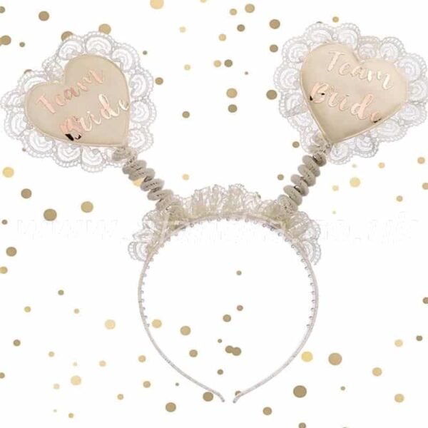 Team Bride - Lace Head Band