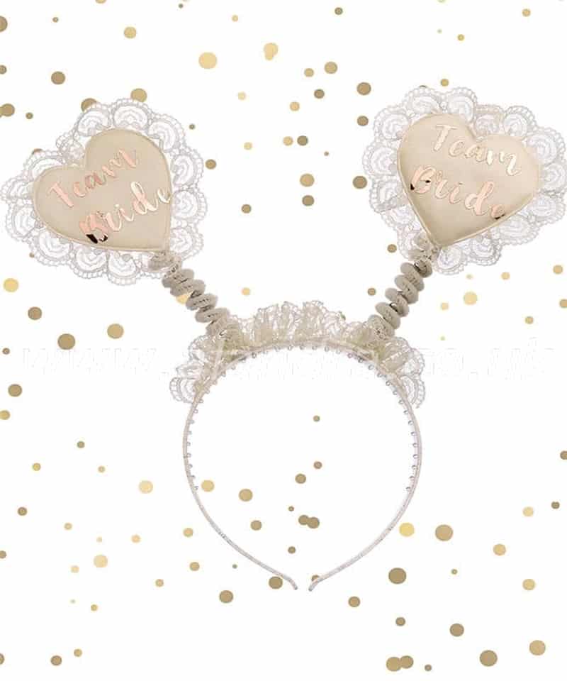 Team Bride - Lace Head Band
