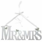 Mr & Mrs - Wooden Decorative Hanger