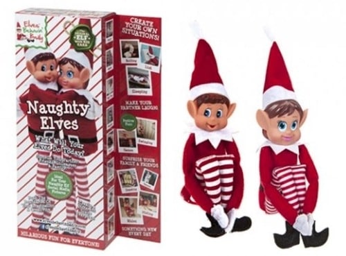 Elves Behavin' Badly - Set of 2 Naughty Elves
