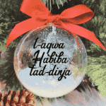 L-Aqwa Ħabiba tad-Dinja - 10cm Acrylic Bauble