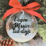L-Aqwa Missier tad-Dinja - 10cm Acrylic Bauble