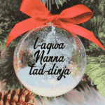 L-Aqwa Nanna tad-Dinja - 10cm Acrylic Bauble