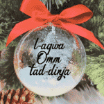 L-Aqwa Omm tad-Dinja - 10cm Acrylic Bauble